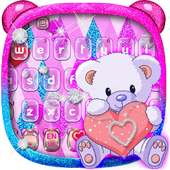 Tema Keyboard Kawaii Bear on 9Apps