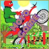Moto Game Running and Jumping icon