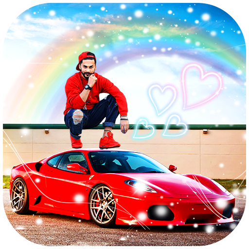 Red Car Photo Frame Photo Editor icon