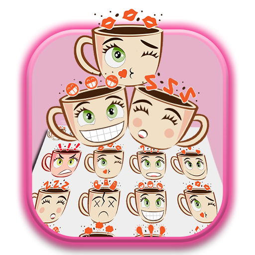 I Love Coffee Emoji Stickers icon