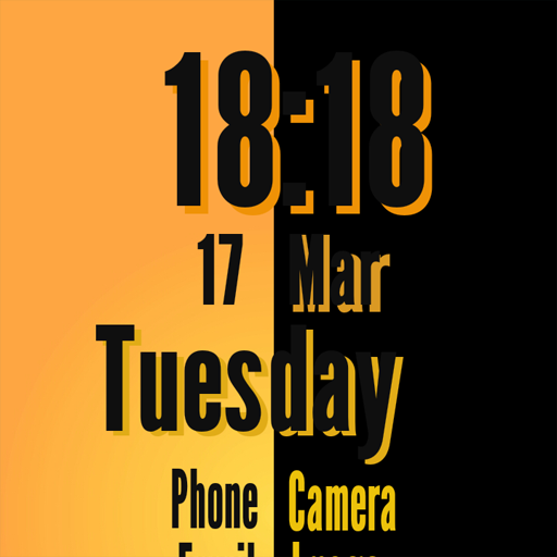 Dizzy Orange Theme SSLauncher icon