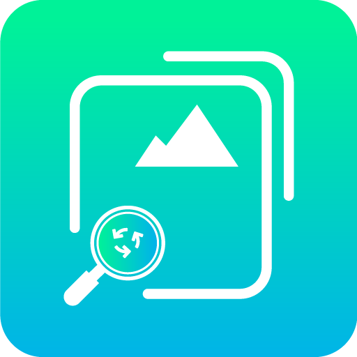 Reverse image Search: by image icon