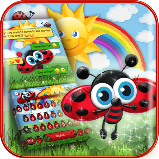 Cute Ladybug Keyboard icon