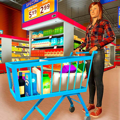 Supermarket Grocery Game icon