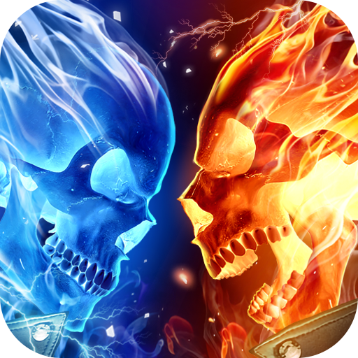 ice Fire Skull Wallpaper Themes icon