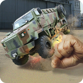 Demolition War Car 3D Sim icon