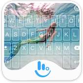 TouchPal Mermaid Keyboard Skin on 9Apps