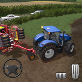 Tractor Farming Game 2019 - 3D Farming Master icon