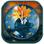 Sun Flower Clock icon