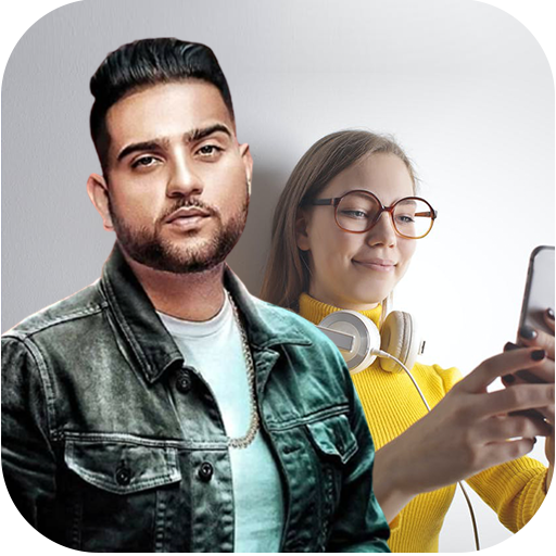 Selfie with Karan Aujla - Karan Aujla Wallpapers icon