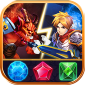 Match 3 Puzzle RPG - War of Hero - Dungeon Battle icon