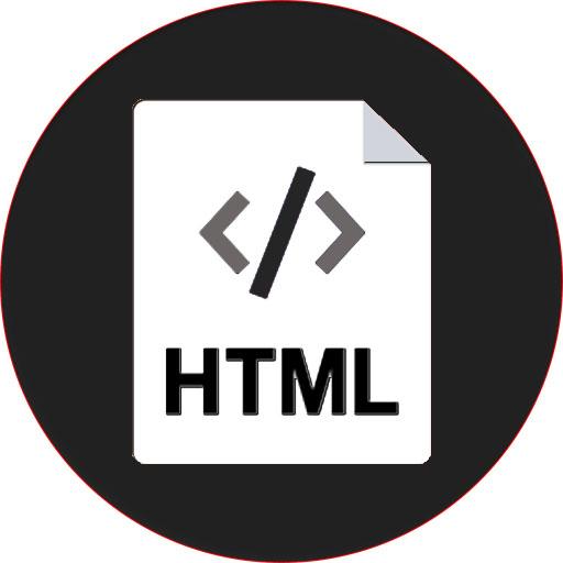 HTML coding icon