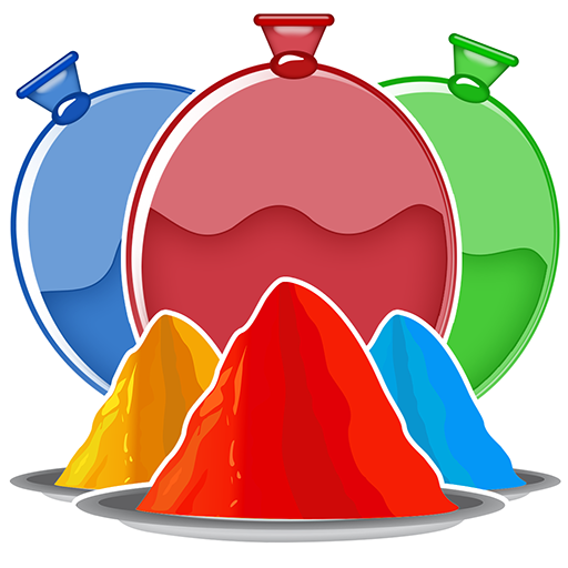 Holi Balloon Slice Rush icon