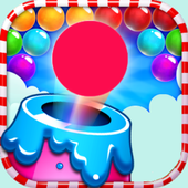 لعبة فقاعات الماء الملونة أيقونة