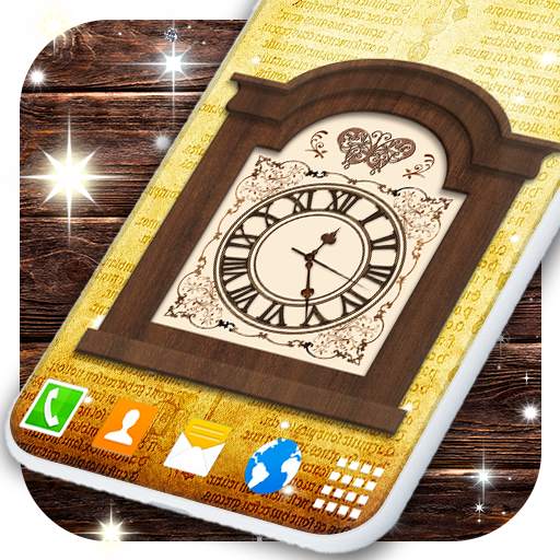 Analog Grandfather Clock ⭐ Live Wallpaper Themes