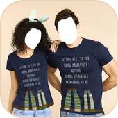 Couple T-Shirt Suit Photo Editor on 9Apps