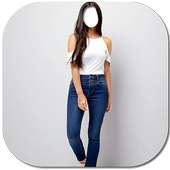 Girls jeans photo suit editor 2018 on 9Apps