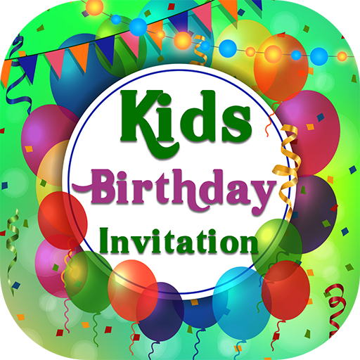 Kids Birthday Invitation Maker icon