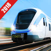 Euro Train Driving 2019: City Train Simulator icon