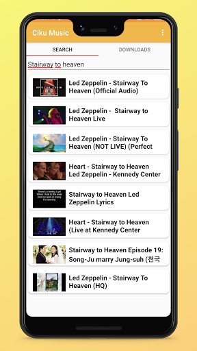 Ciku Music - Music Mp3 Downloader / Player screenshot 2