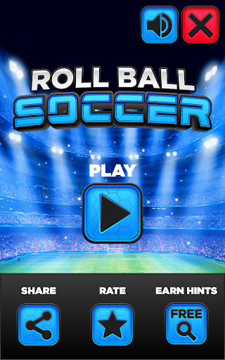 Roll Ball Soccer – Rolling Soccer Ball Puzzle screenshot 1