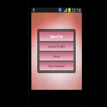 MP3 Audio Converter screenshot 1
