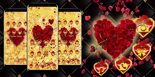 Rose Petal Love Theme screenshot 4