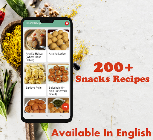Snacks Recipe in English (Free) screenshot 2