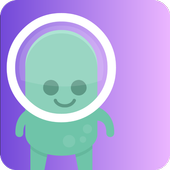 Runny - the running alien icon