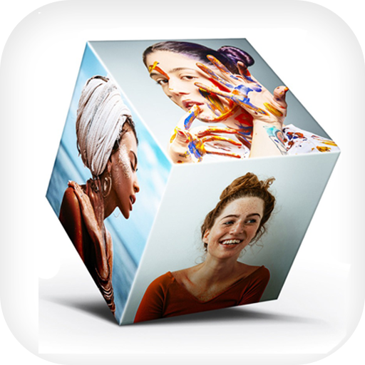 3d Cube Photo Live Wallpaper icon