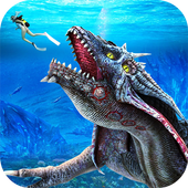 Angry Sea Dragon Attack Sim icon