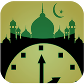 Adhan alarme avec Qibla icon