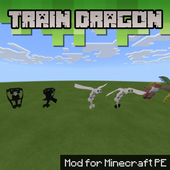 How To? Train Dragon 🐉 Mod for MC ⛏ PE icon