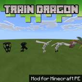 How To? Train Dragon 🐉 Mod for MC ⛏ PE