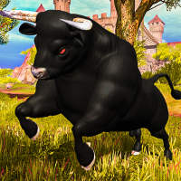 Angry Bull Attack - Wild Animal Simulator