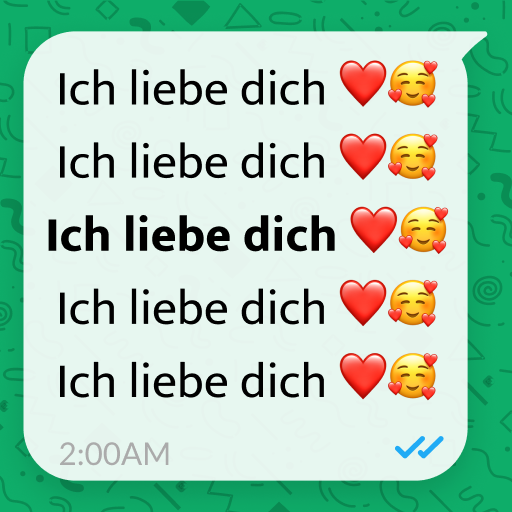 Text wiederholen icon