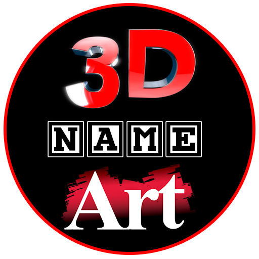 3D Name Art icon