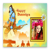Happy Dussehra Photo Frame icon