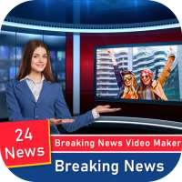 Breaking News Video Maker - Video Status Maker