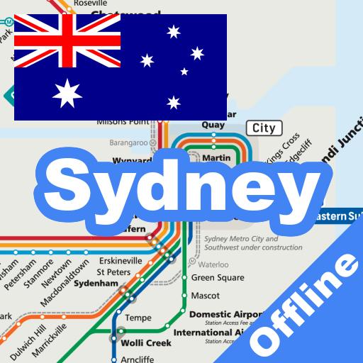 Sydney Metro, Train, Bus, Ferry Map Offline icon