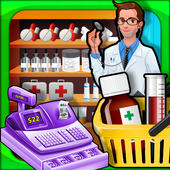 Supermarket Drugstore Shopping icon