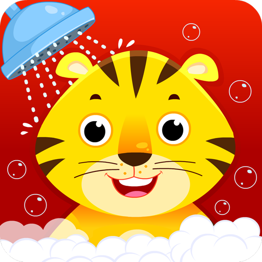 Baby Animal Bathing Game for Kids &amp; Preschoolers icon