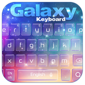 Dreamy Galaxy Keyboard Theme icon