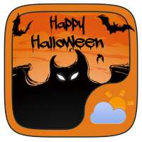 Happy Halloween Weather Widget on 9Apps