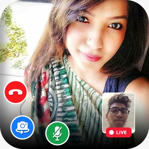 Hot girls Video call (prank) icon