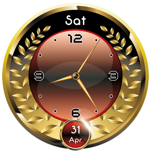 Auto change clock wallpaper icon