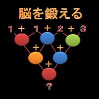 脳トレ三角計算