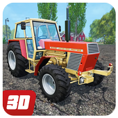 Farm Tractor Simulator : Cargo Delivery Driver 3D icon