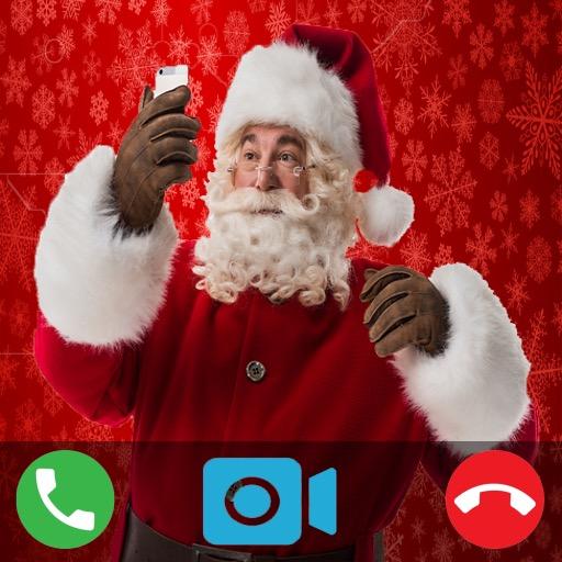 Video call and Chat from Santa Clause Simulation icon