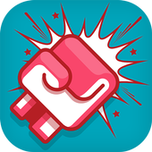 أشخاص مشهورين لكمة في الوجه - لعبة قتال أيقونة